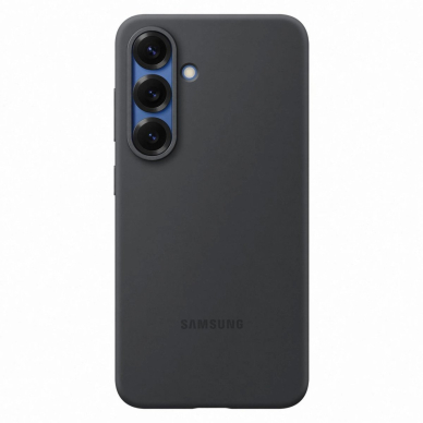 Samsung Silikoninis Dėklas EF-PS931CBEGWW skirtas Samsung Galaxy S25 - Juodas