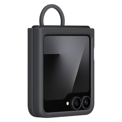 Samsung Galaxy Z Flip7 FE Samsung silikoninis dėklas – juodas 2