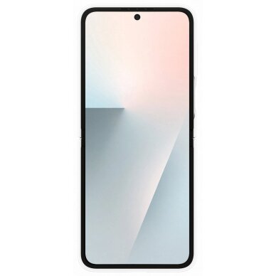 Samsung Galaxy Z Flip7 FE silikoninis dėklas – baltas 4