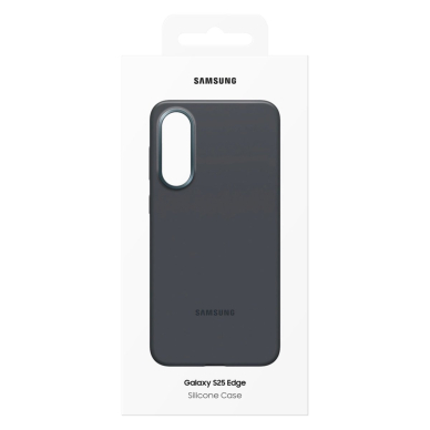 Samsung Galaxy S25 Edge Silicone Cover EF-PS937CBE dėklas – juodas 5