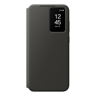 Samsung Smart View Piniginės tipo Dėklas EF-ZS721CBEGWW skirtas Samsung Galaxy S24 FE - Juodas