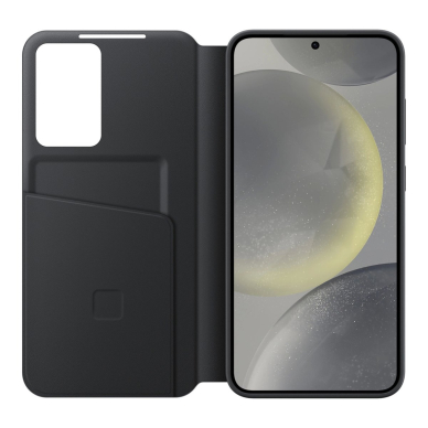 Samsung Galaxy S24 – Samsung Smart View Wallet EF-ZS921CBEGWW flip case - Juodas 2