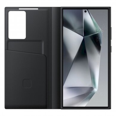 Originalus Dėklas Samsung Smart View Wallet EF-ZS928CBEGWW flip case for Samsung Galaxy S24 Ultra - Juodas 2