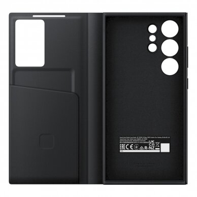 Originalus Dėklas Samsung Smart View Wallet EF-ZS928CBEGWW flip case for Samsung Galaxy S24 Ultra - Juodas 4