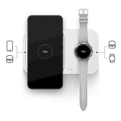 Samsung Wireless Įkroviklis  Duo EP-P5400TWEGEU inductive Įkroviklis  15W - baltas + mains Įkroviklis  + Kabelis 8 Samsung Wireless Įkroviklis  Duo EP-P5400TWEGEU inductive Įkroviklis  15W - baltas + mains Įkroviklis  + Kabelis 8