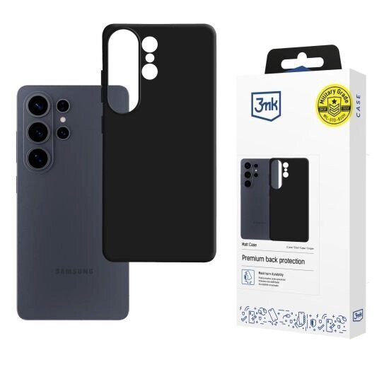 Samsung Galaxy S26 Ultra 3mk Matt Case dėklas – juodas
