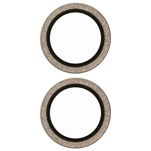 iPhone 16 / 16 Plus SAFE by PanzerGlass kameros apsauga gold/glitter gold SAFE95894 1