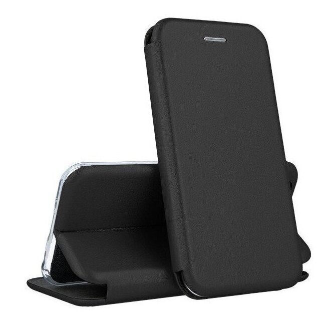 Samsung A376 A37 5G atverčiamas dėklas Elegant wallet juodas