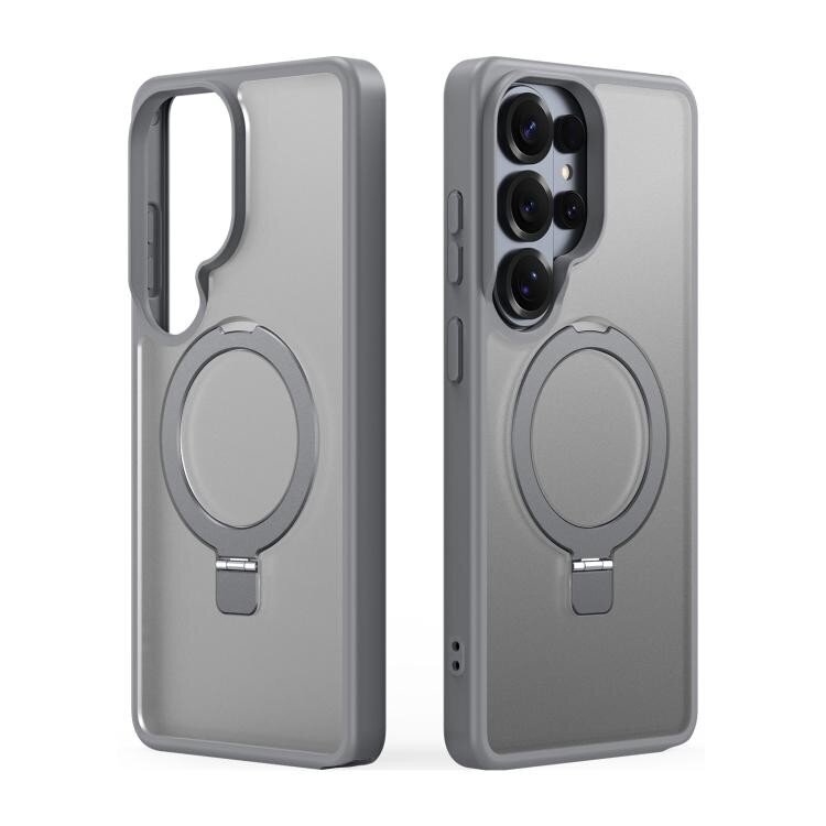 Samsung Galaxy S26 Ultra Dux Ducis Yind Magnetic Stand dėklas – pilkas