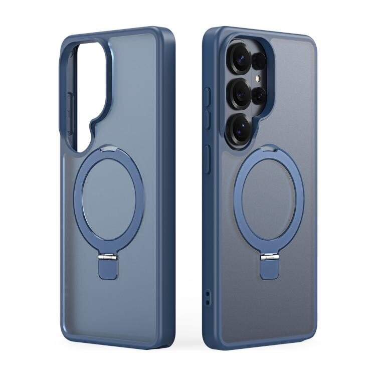 Samsung Galaxy S26 Ultra Dux Ducis Yind Magnetic Stand dėklas – tamsiai mėlynas