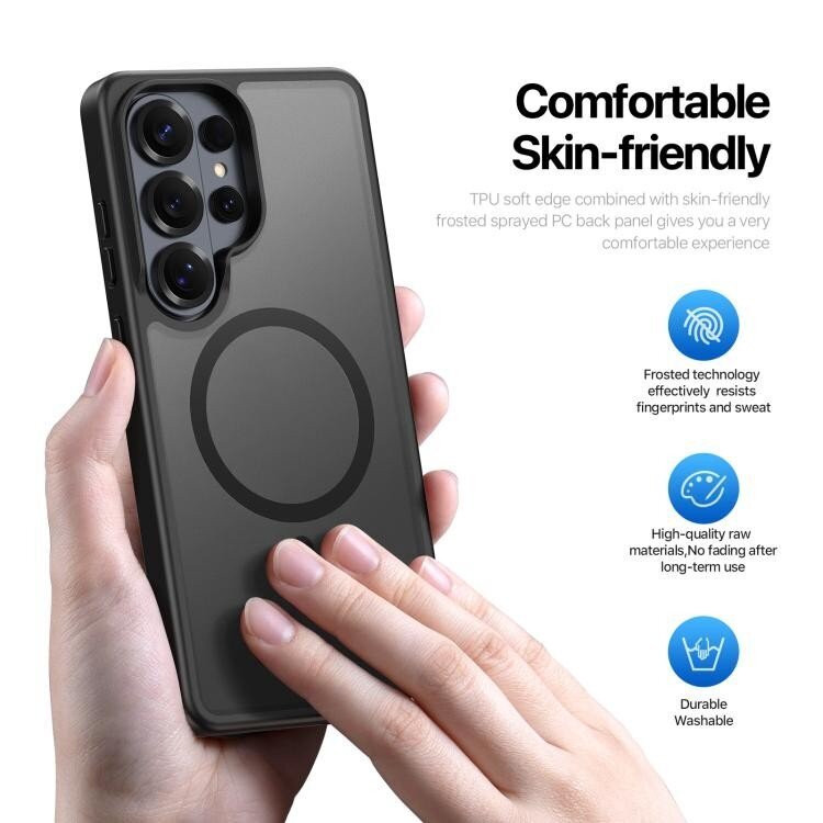 Samsung Galaxy S26 Ultra Dux Ducis Yind MagSafe dėklas – juodas 2 Samsung Galaxy S26 Ultra Dux Ducis Yind MagSafe dėklas – juodas 2