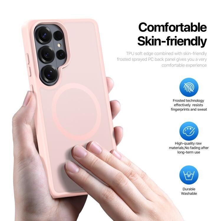 Samsung Galaxy S26 Ultra Dux Ducis Yind MagSafe dėklas – rožinis 2