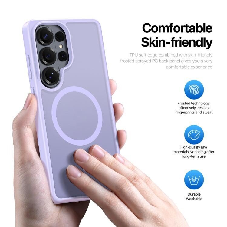 Samsung Galaxy S26 Ultra Dux Ducis Yind MagSafe dėklas – violetinis 2 Samsung Galaxy S26 Ultra Dux Ducis Yind MagSafe dėklas – violetinis 2