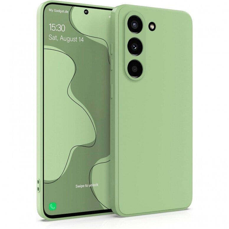 Samsung A175 A17 4G / A176 A17 5G Liquid Silicone dėklas 1,5 mm – mėtinis