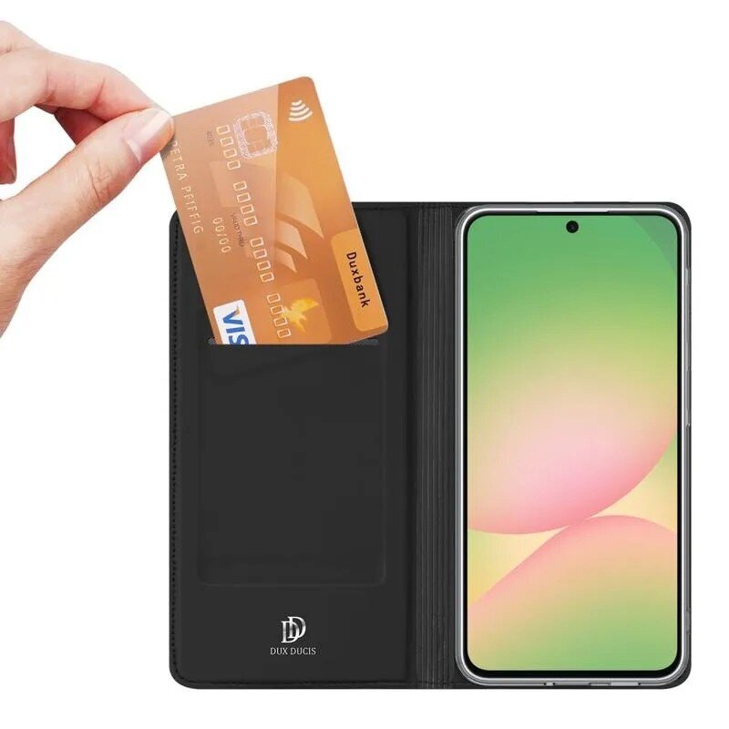 Samsung A376 A37 5G atverčiamas dėklas Dux Ducis Skin Pro juodas 1 Samsung A376 A37 5G atverčiamas dėklas Dux Ducis Skin Pro juodas 1