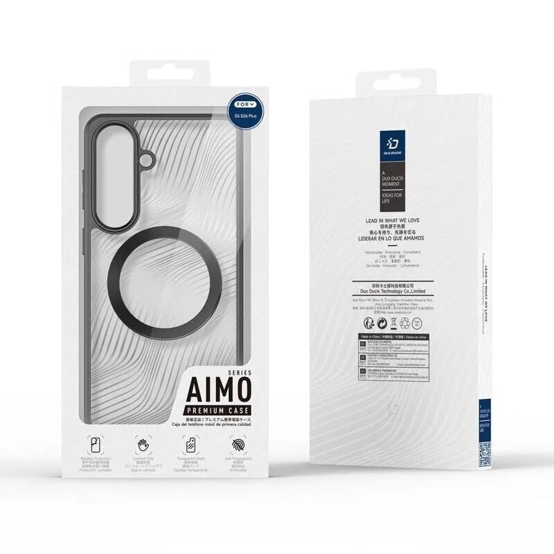 Samsung Galaxy S26 Edge Dux Ducis Aimo Mag dėklas 2 Samsung Galaxy S26 Edge Dux Ducis Aimo Mag dėklas 2