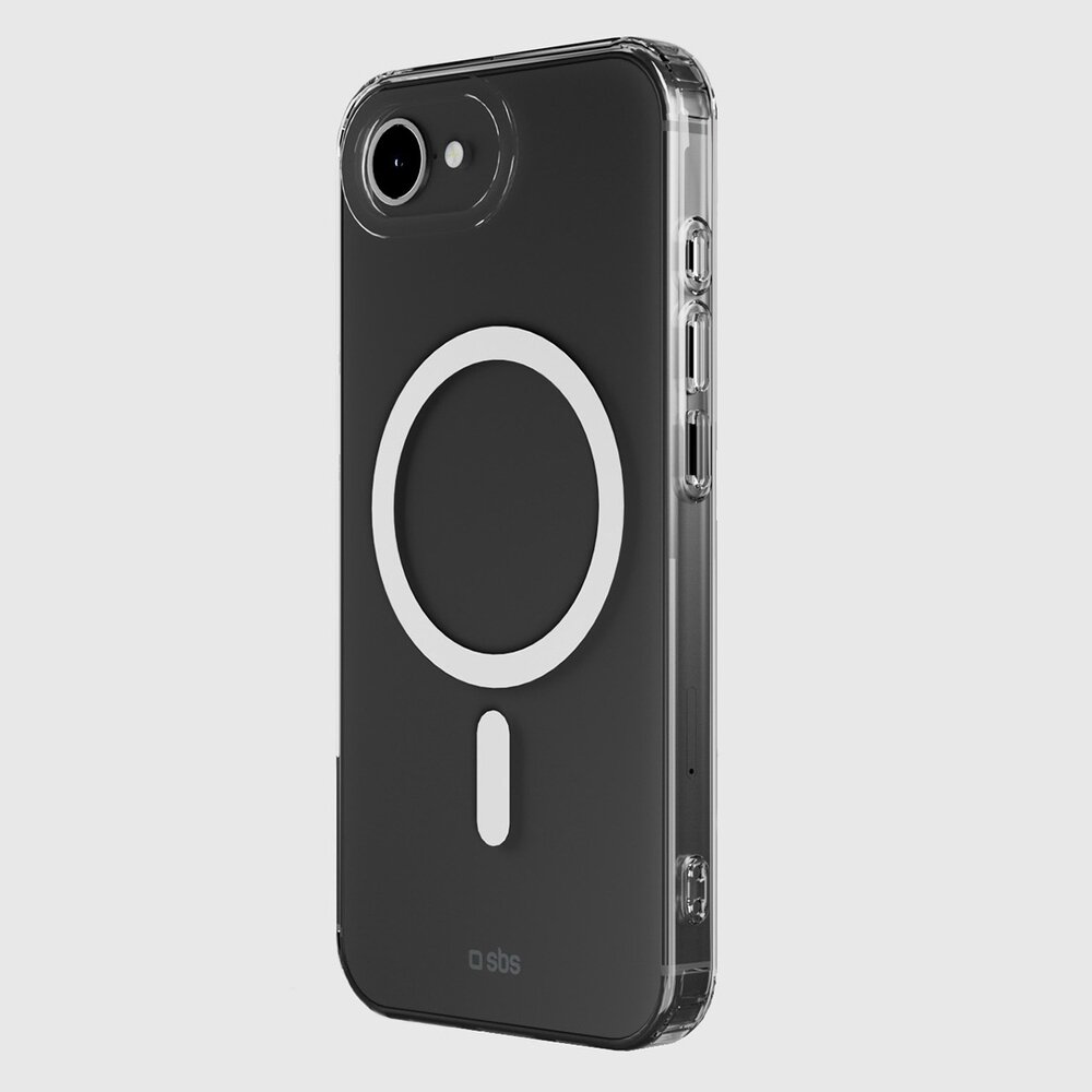Iphone 16e / Iphone 17e / 17e SBS Cover Light Mag MagSafe dėklas – skaidrus 1 Iphone 16e / Iphone 17e / 17e SBS Cover Light Mag MagSafe dėklas – skaidrus 1