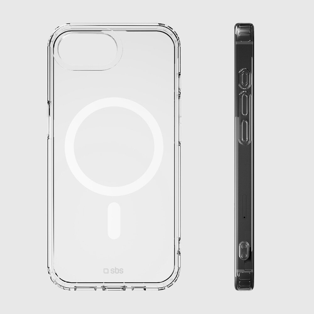 Iphone 16e / Iphone 17e / 17e SBS Cover Light Mag MagSafe dėklas – skaidrus 6 Iphone 16e / Iphone 17e / 17e SBS Cover Light Mag MagSafe dėklas – skaidrus 6