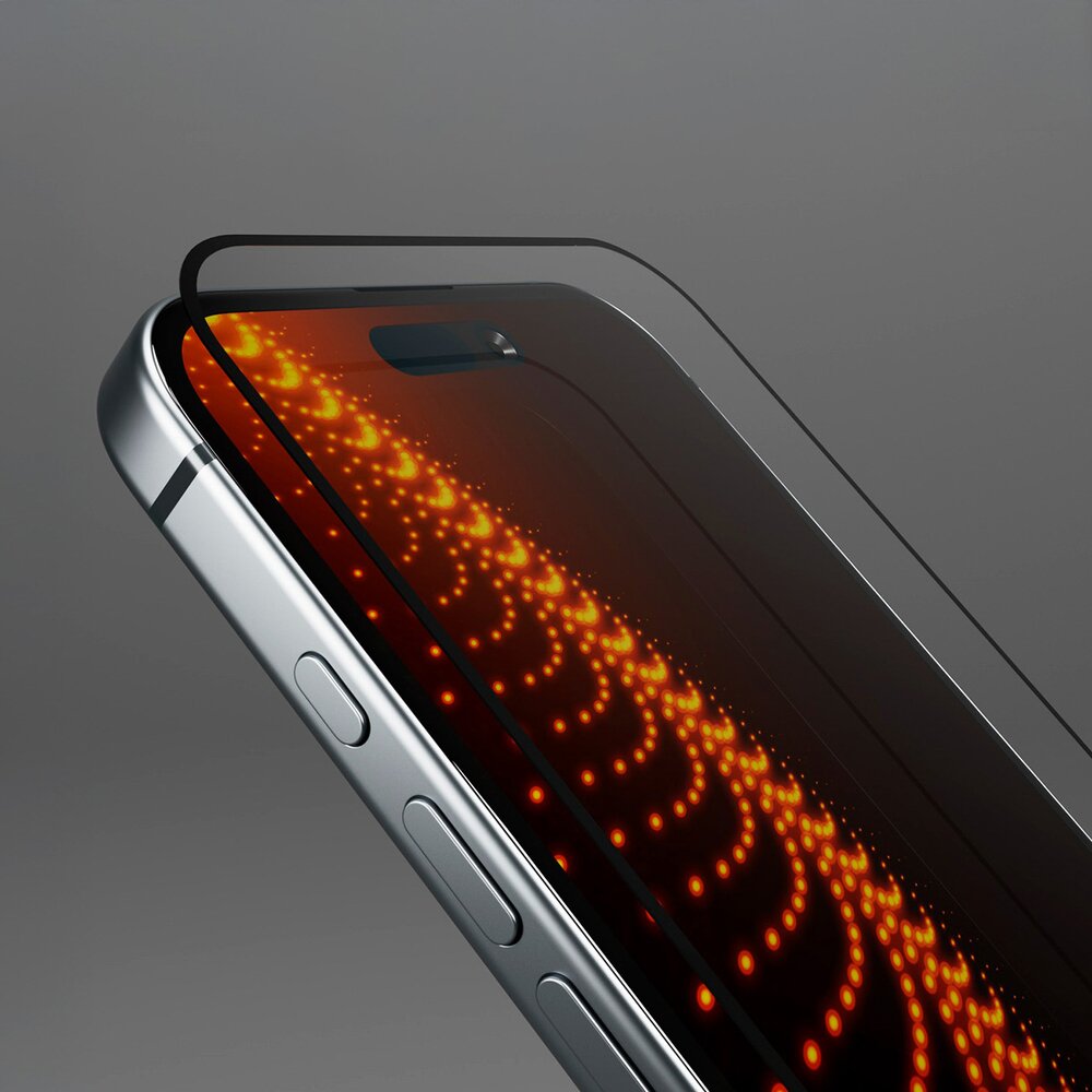 iPhone 13 / 13 Pro / 14 / 16e / 17e SBS D3O grūdintas stiklas su aplikatoriumi 3