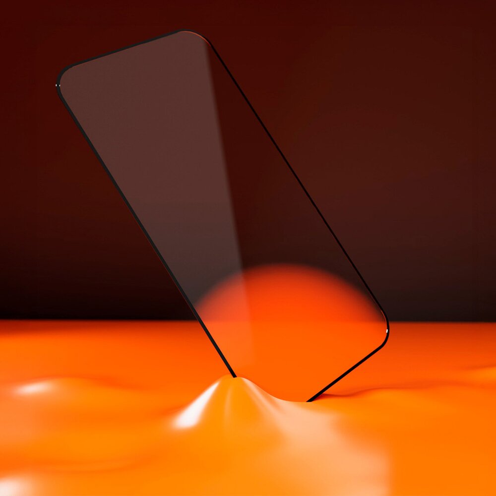 iPhone 13 / 13 Pro / 14 / 16e / 17e SBS D3O grūdintas stiklas su aplikatoriumi 5