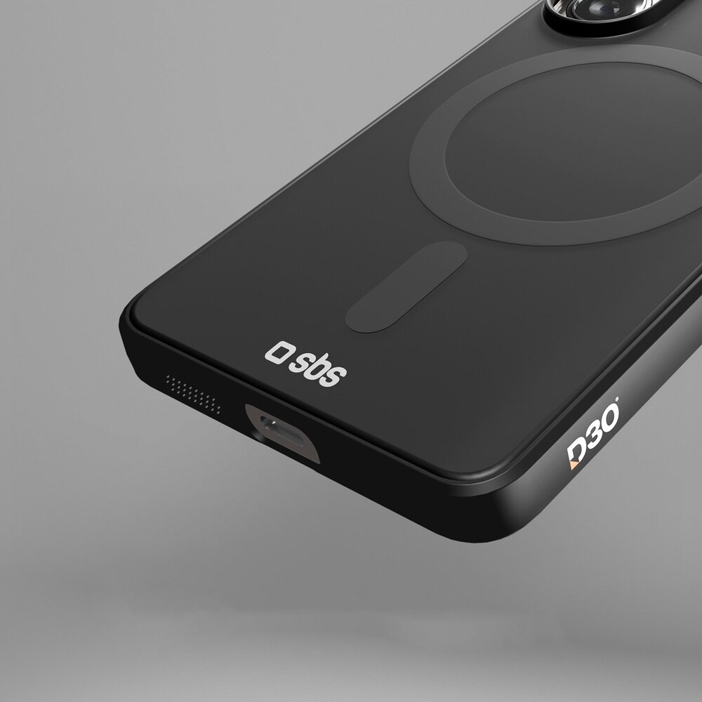 Samsung Galaxy S26 SBS Full Active D3O MagSafe dėklas – juodas 4