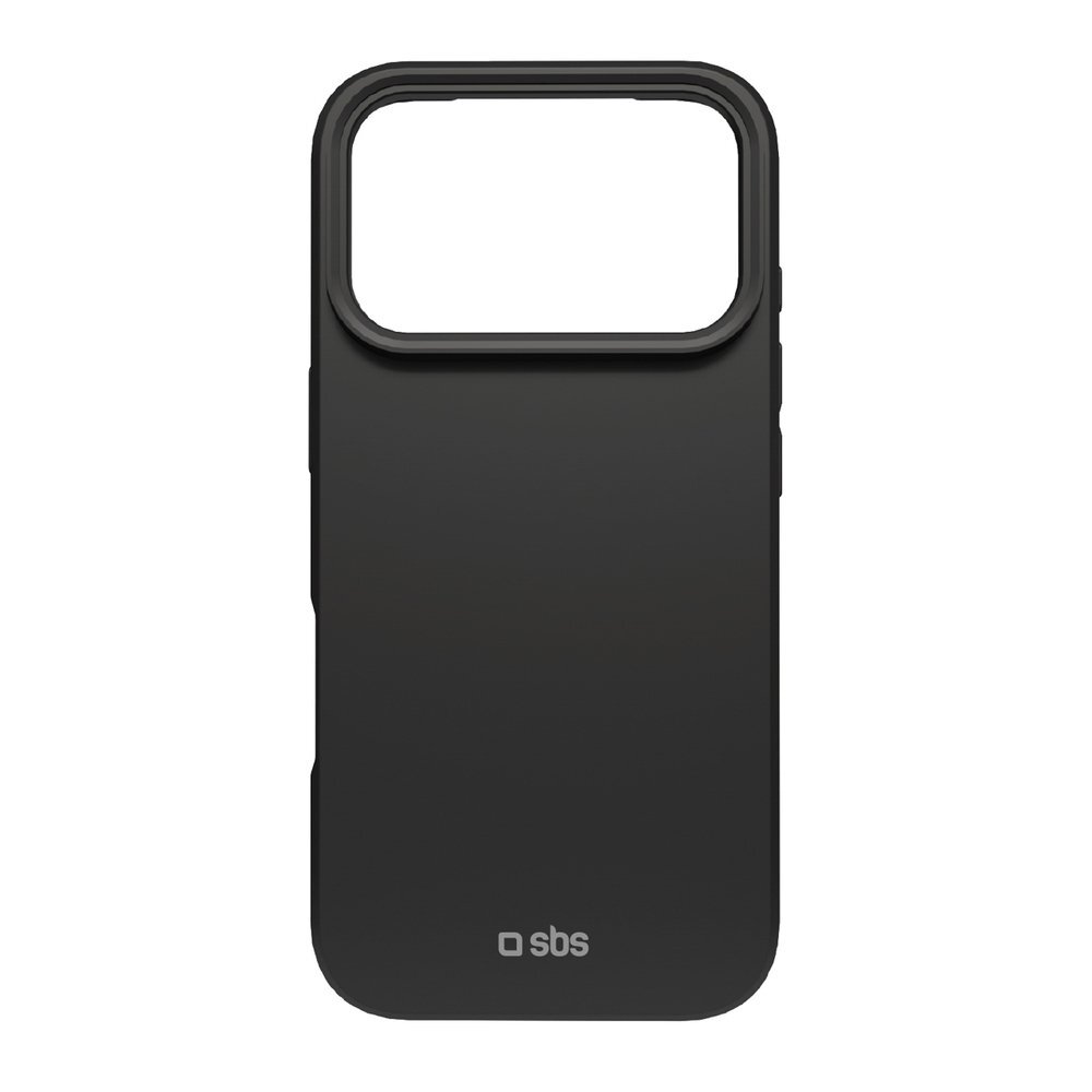 iPhone 17 Pro dėklas SBS Full Active Mag, su D3O technologija – juodas iPhone 17 Pro dėklas SBS Full Active Mag, su D3O technologija – juodas