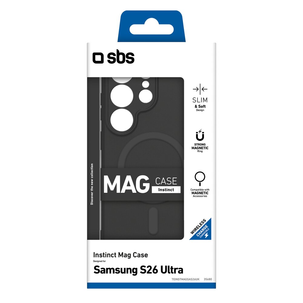 Samsung Galaxy S26 Ultra SBS Instinct MagSafe dėklas – juodas 1