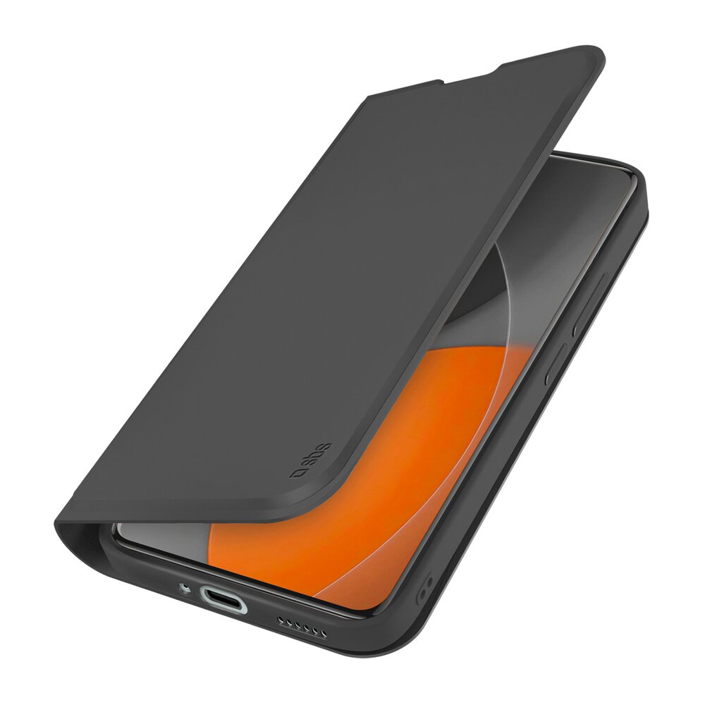 Xiaomi Redmi Note 15 Pro SBS Wallet Smooth dėklas su atvartu – juodas Xiaomi Redmi Note 15 Pro SBS Wallet Smooth dėklas su atvartu – juodas