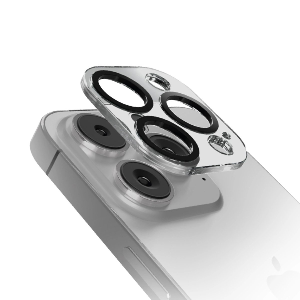 SBS D3O apsauginis stiklas iPhone 14 Pro / 14 Pro Max kamerų blokui SBS D3O apsauginis stiklas iPhone 14 Pro / 14 Pro Max kamerų blokui