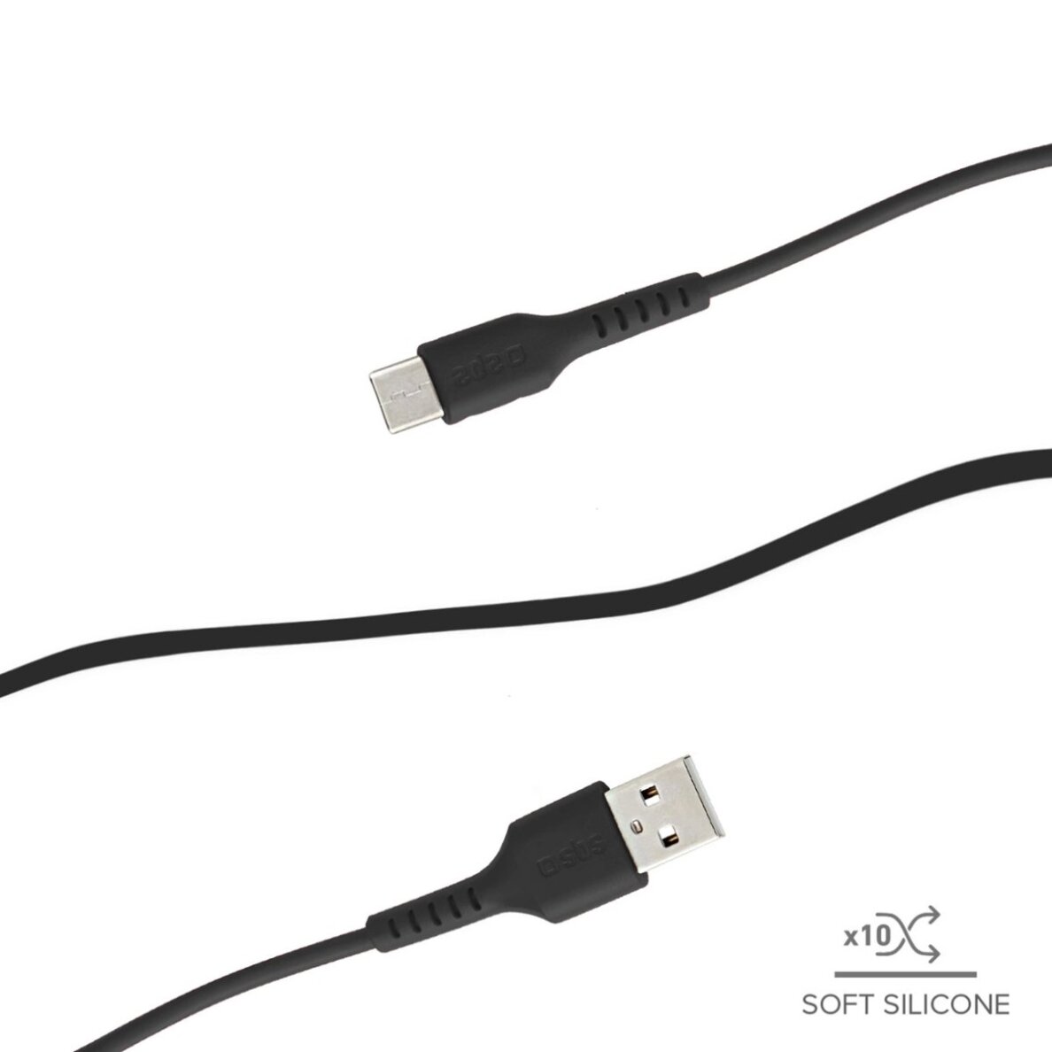 Krovimo kabelis SBS TECABLEMICRO2K USB-A - Micro-USB 2m – juodas 4 Krovimo kabelis SBS TECABLEMICRO2K USB-A - Micro-USB 2m – juodas 4