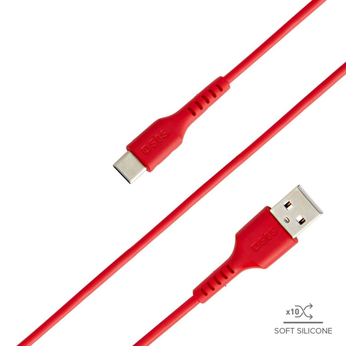 Krovimo kabelis SBS TECABLEMICROC15R USB-A - USB-C 1.5m – raudonas 4 Krovimo kabelis SBS TECABLEMICROC15R USB-A - USB-C 1.5m – raudonas 4