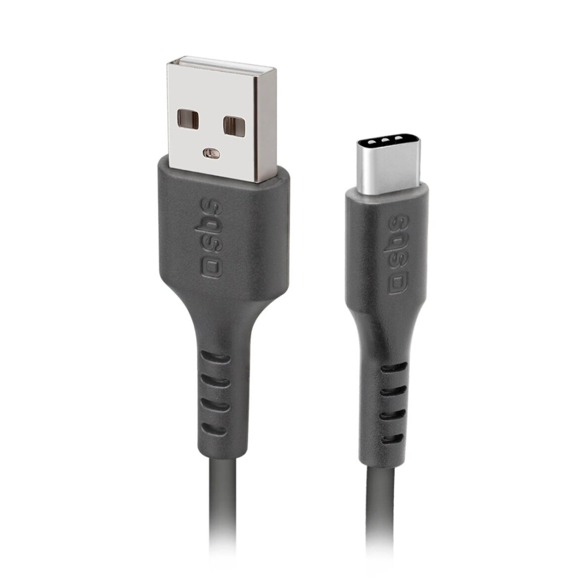 Krovimo kabelis SBS TECABLETC220K USB-A - USB-C 2m – juodas Krovimo kabelis SBS TECABLETC220K USB-A - USB-C 2m – juodas