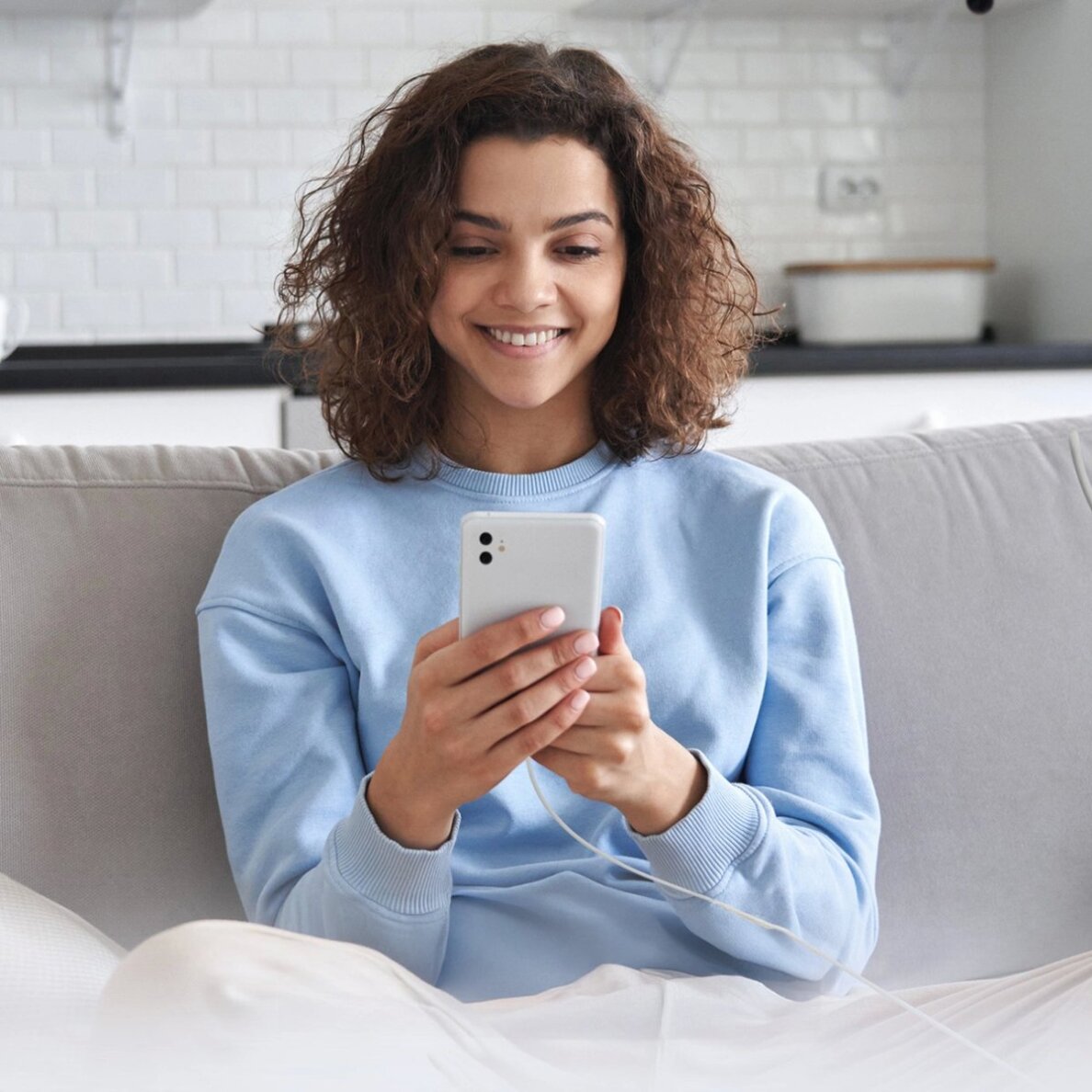 Krovimo kabelis SBS TECABLETCC10W USB-C - USB-C Power Delivery 25W 1m – baltas 3