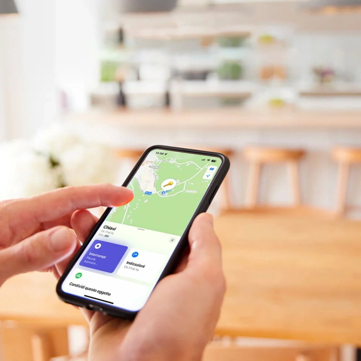 Lokatorius SBS Track My Circle atsparus vandeniui IP65, suderinamas su Apple Find My – juodas 2 Lokatorius SBS Track My Circle atsparus vandeniui IP65, suderinamas su Apple Find My – juodas 2