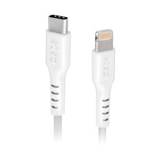Krovimo kabelis SBS TECABLELIGTC1W USB-C - Lightning MFi sertifikuotas 1m – baltas