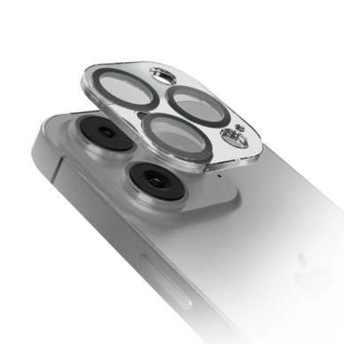 iPhone 16 Pro / 16 Pro Max SBS Active Camera Lens D3O grūdinto stiklo apsauga objektyvams