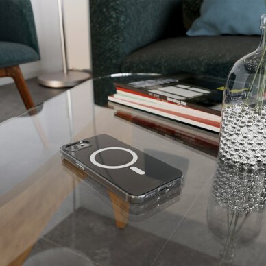 Iphone 16e / Iphone 17e / 17e SBS Cover Light Mag MagSafe dėklas – skaidrus 7