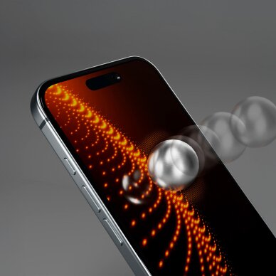 iPhone 13 / 13 Pro / 14 / 16e / 17e SBS D3O grūdintas stiklas su aplikatoriumi 4