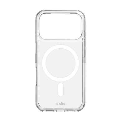 iPhone 17 Pro dėklas SBS Extreme Mag, su D3O technologija – skaidrus iPhone 17 Pro dėklas SBS Extreme Mag, su D3O technologija – skaidrus