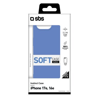 Iphone 16e / Iphone 17e / 17e SBS Instinct dėklas – mėlynas 1 Iphone 16e / Iphone 17e / 17e SBS Instinct dėklas – mėlynas 1