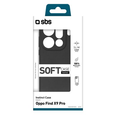 Oppo Find X9 Pro SBS Instinct dėklas – juodas 1