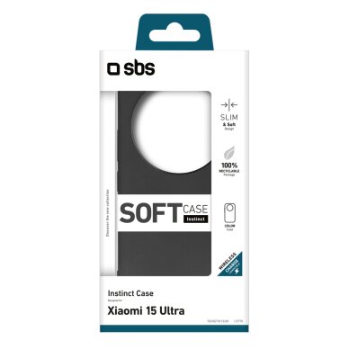 Xiaomi 15 Ultra SBS Instinct dėklas – juodas 1 Xiaomi 15 Ultra SBS Instinct dėklas – juodas 1