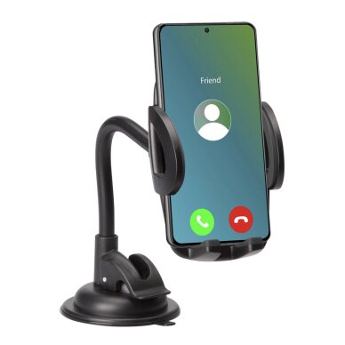 Laikiklis SBS TE0UCH20W išmaniajam telefonui iki 6.8" ant stiklo – juodas 1