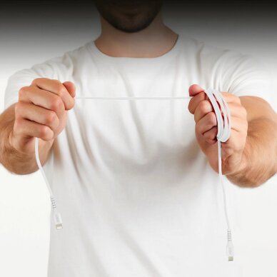 Krovimo kabelis SBS TECABLELIGTC1W USB-C - Lightning MFi sertifikuotas 1m – baltas 6 Krovimo kabelis SBS TECABLELIGTC1W USB-C - Lightning MFi sertifikuotas 1m – baltas 6