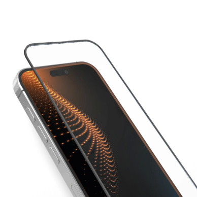 SBS D3O stiklas su rėmeliu iPhone 15 / 15 Plus