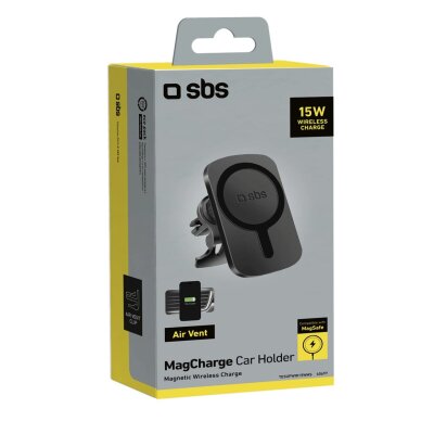 Telefono laikiklis SBS TESUPWIR15WMS su įkrovikliu, suderinamas su MagSafe – juodas 4 Telefono laikiklis SBS TESUPWIR15WMS su įkrovikliu, suderinamas su MagSafe – juodas 4