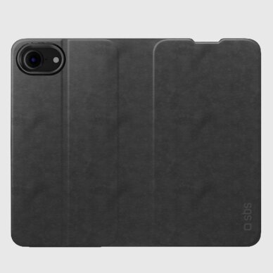 Iphone 16e / Iphone 17e / 17e SBS Wallet Smooth dėklas su atvartu – juodas 3 Iphone 16e / Iphone 17e / 17e SBS Wallet Smooth dėklas su atvartu – juodas 3