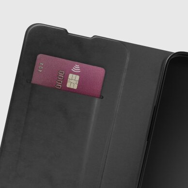 Iphone 16e / Iphone 17e / 17e SBS Wallet Smooth dėklas su atvartu – juodas 4