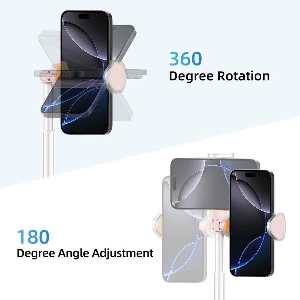 Selfie lazda Tech-Protect L09S su trikoju – rožinė 5 Selfie lazda Tech-Protect L09S su trikoju – rožinė 5