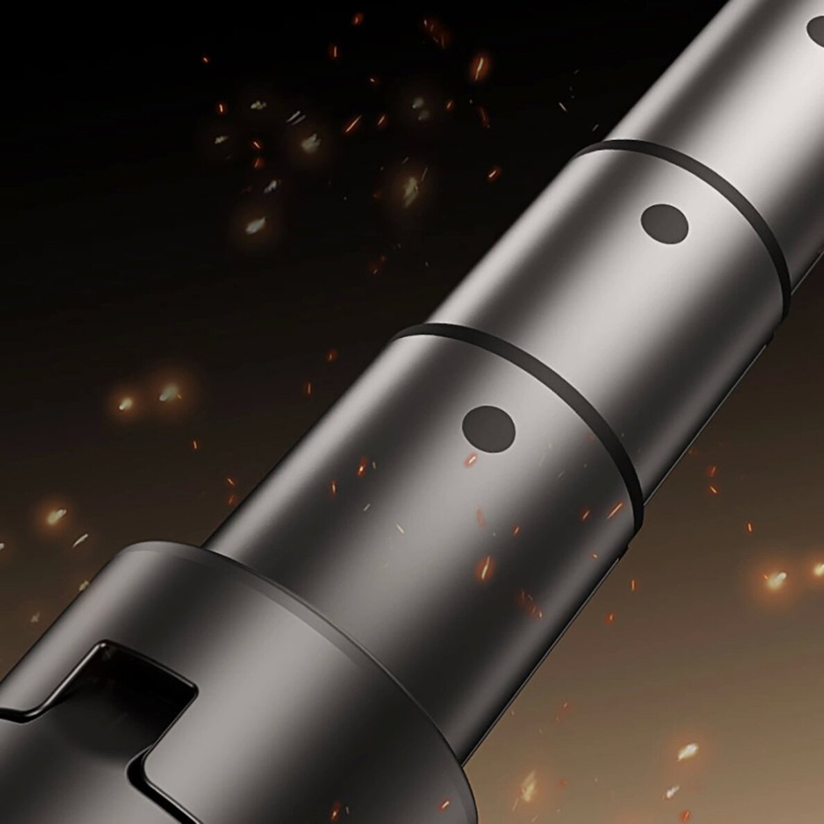 Selfie lazda WH181D-Y1S aliuminio teleskopinė 1.75m su dviguba lempa ir telefono laikikliu – juoda 8